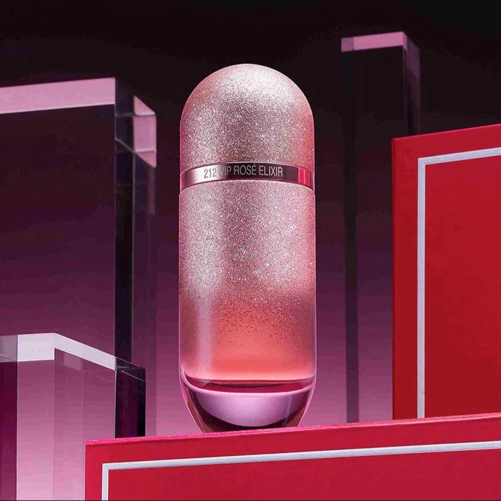 Carolina Herrera 212 Vip Rose Elixir EDP Elixir - Image 3