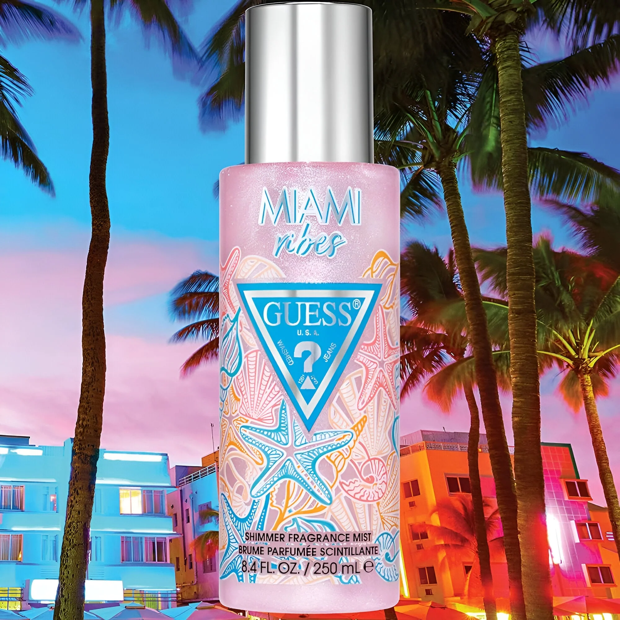 Guess Miami Vibes Shimmer Body Mist - Image 2