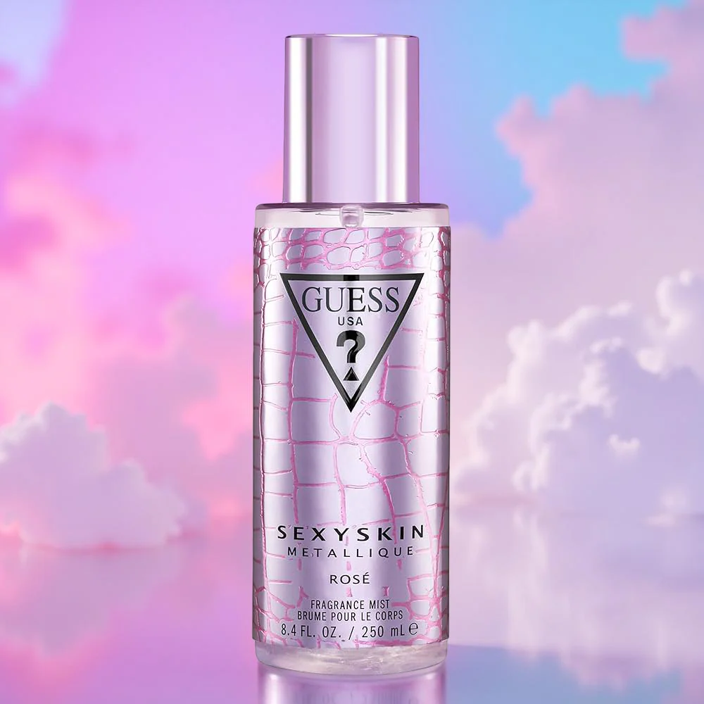Guess Sexy Skin Metallique Rose Body Mist - Image 3