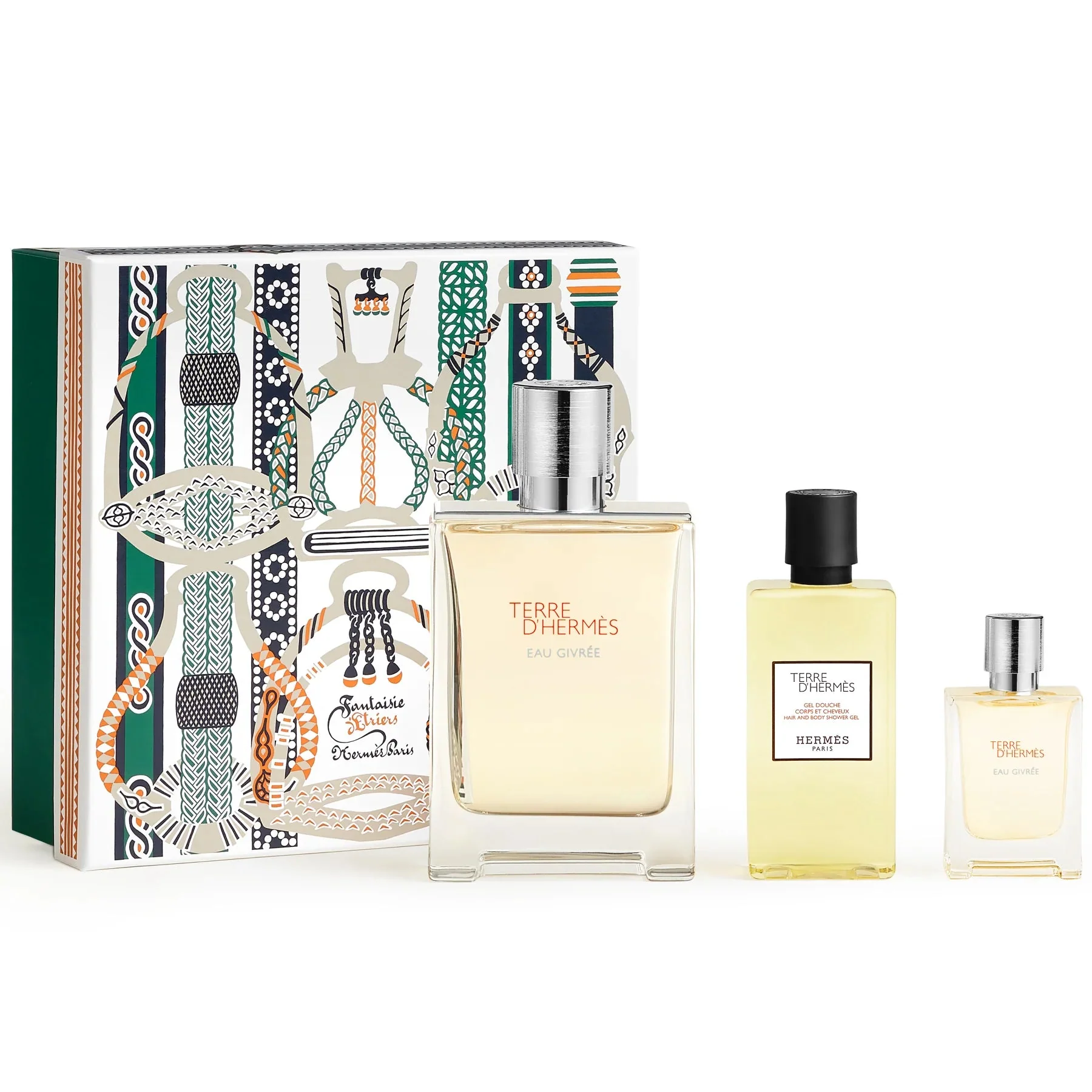 Hermes Terre d'Hermes Eau Givree EDP & Shower Gel Gift Set For Men