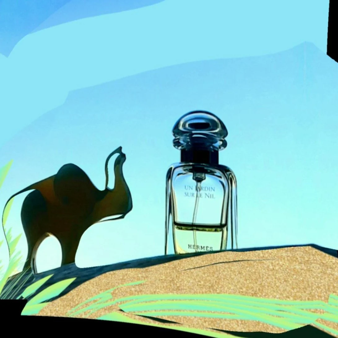 Hermes Un Jardin Sur Le Nil EDT & Perfumed Soap Gift Set - Image 5