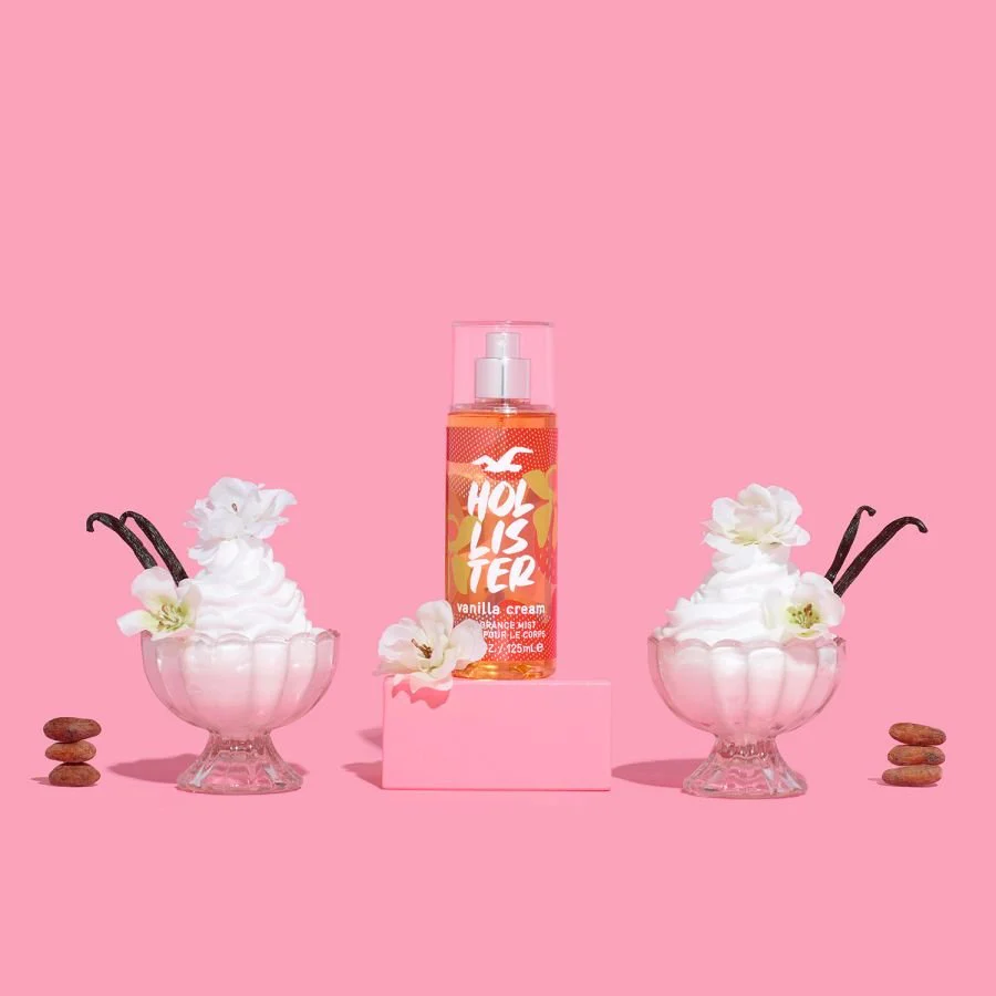 Hollister Vanilla Cream Body Mist - Image 3