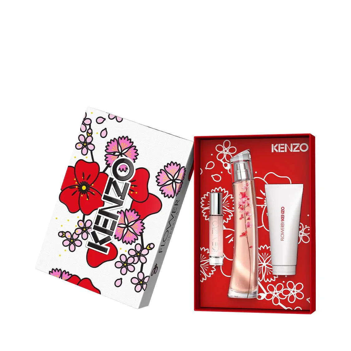 Kenzo Flower Ikebana EDP Body Milk Set for Women