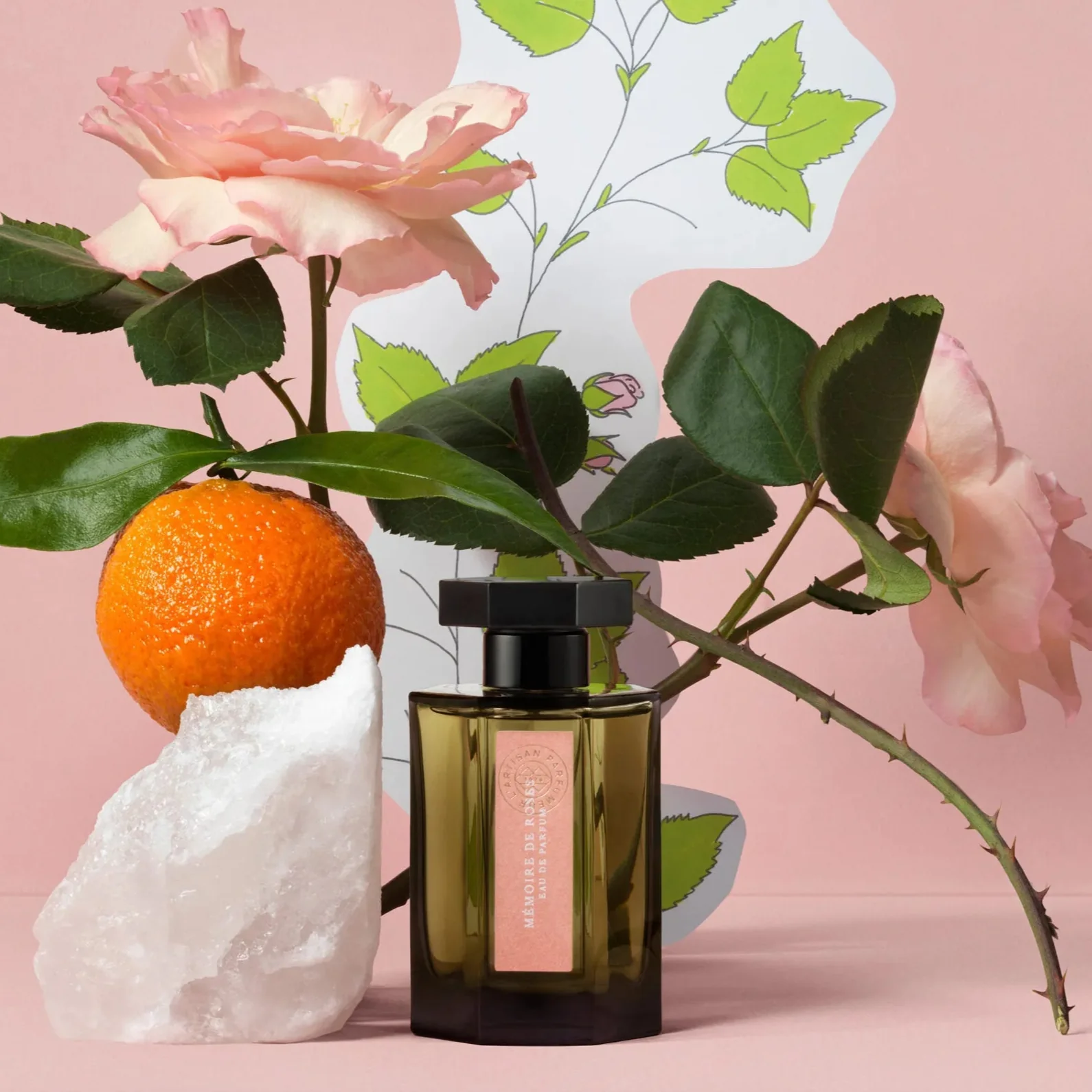 L'Artisan Parfumeur Memoire De Roses Gift Set - Image 4