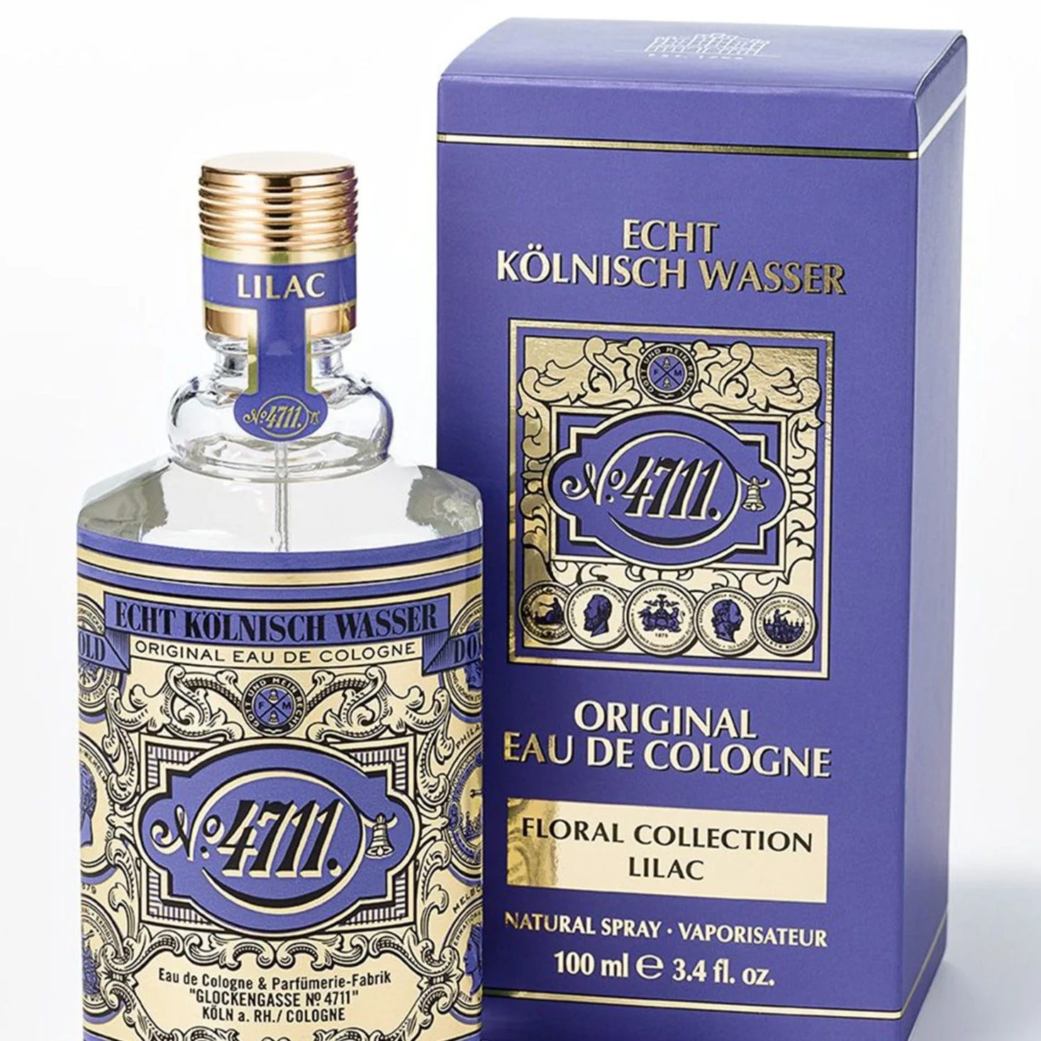 Maurer & Wirtz 4711 Original Eau De Cologne Floral Coll. Lilac - Image 4