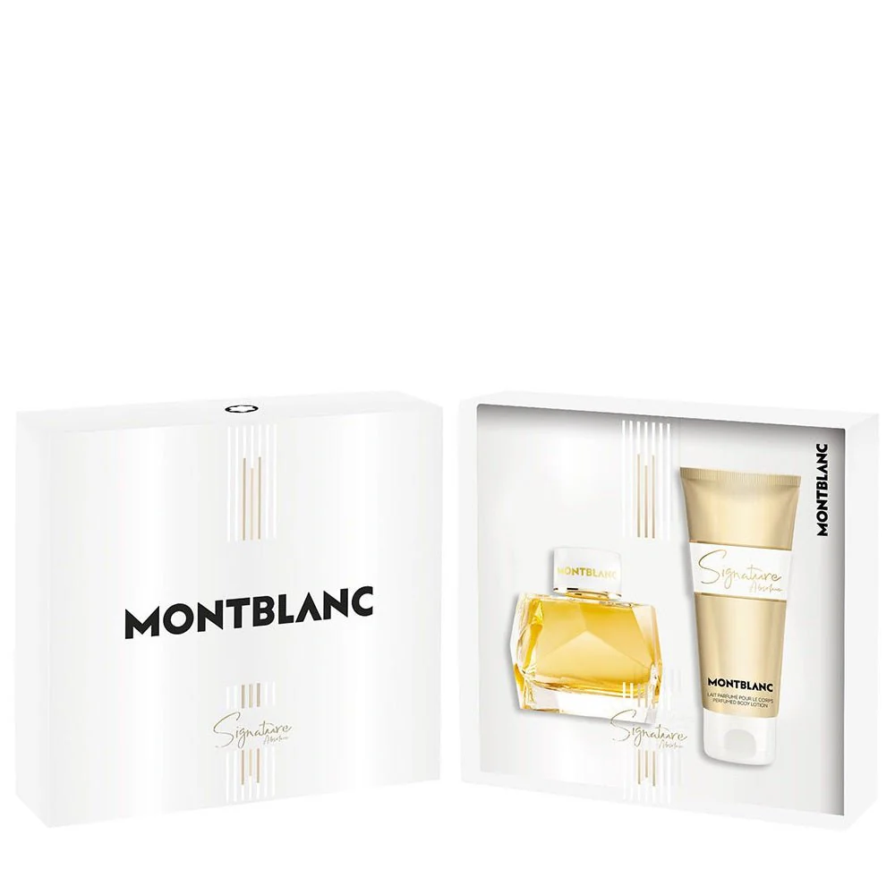 Mont Blanc Signature Absolue EDP & Body Lotion Gift Set For Women