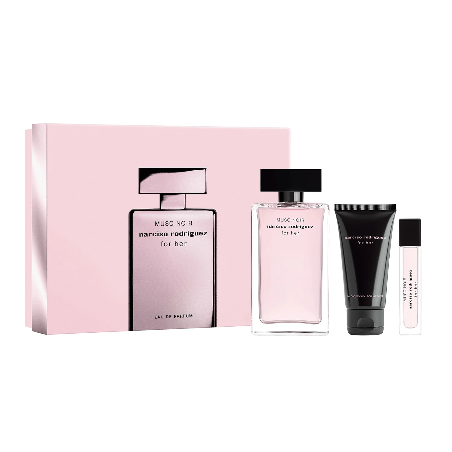 Narciso Rodriguez Musc Noir EDP Body Lotion Set for Women