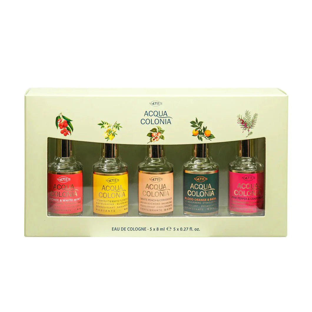 No. 4711 Acqua Colonia Citrus Fruits Summer Berries Mini Collection Gift Set