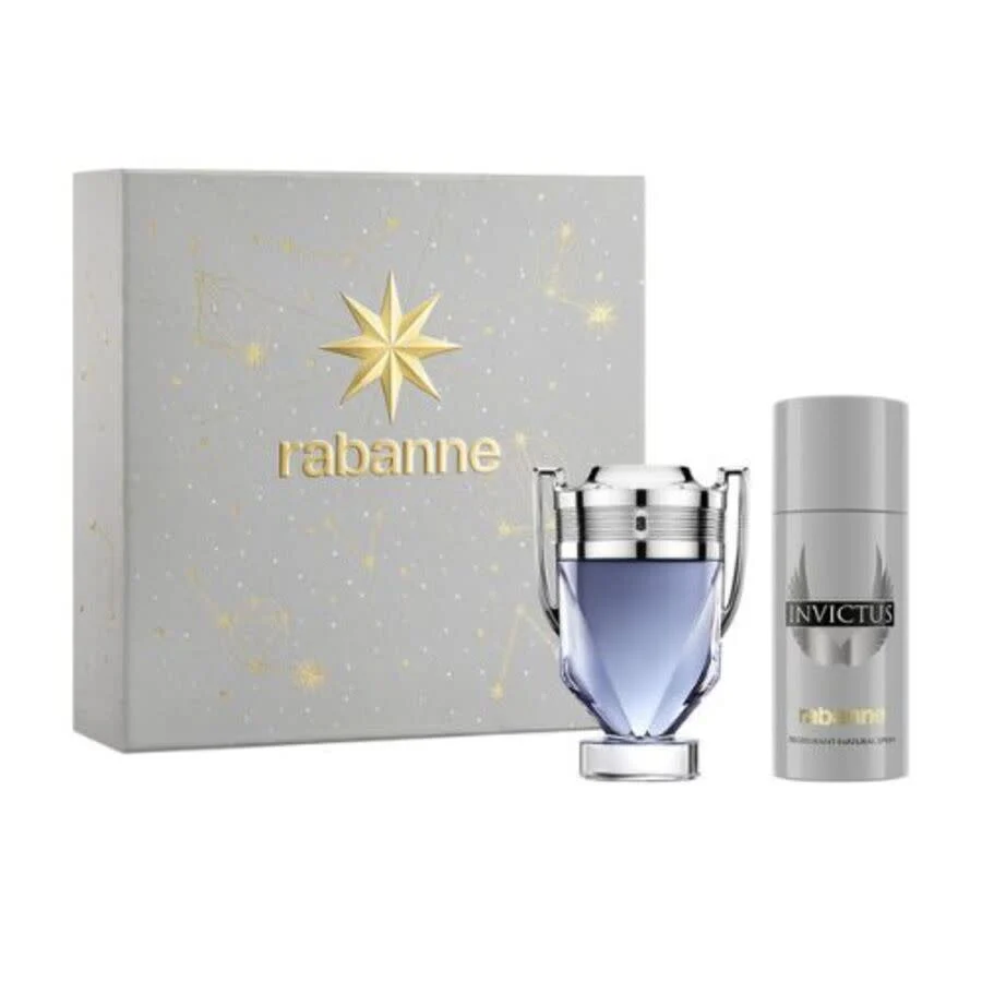 Paco Rabanne Invictus Gift Set for Him 4
