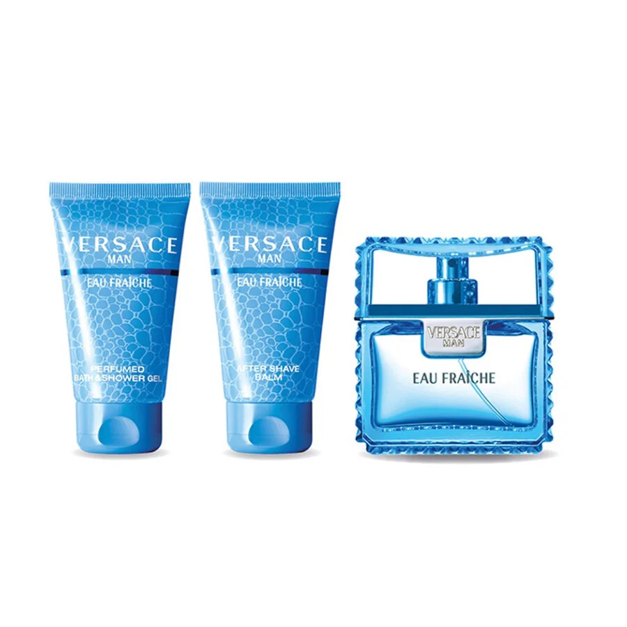 Versace Man Eau Fraiche Gift Set for Him