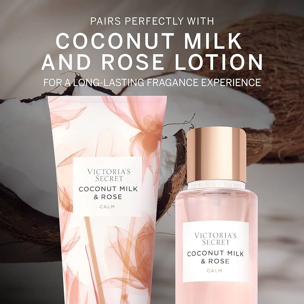 Victoria's Secret Coconut Milk & Rose Calm Body Mist - Image 4