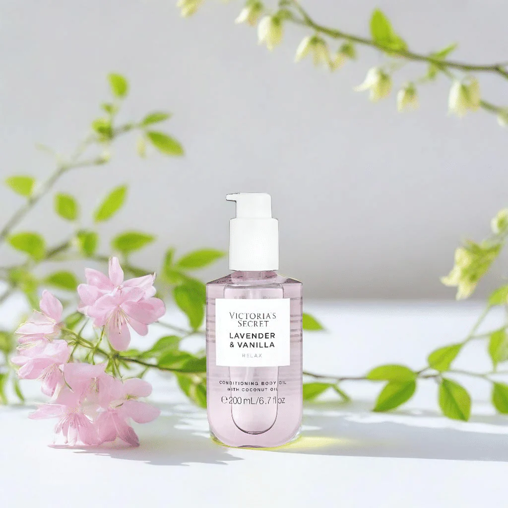 Victoria's Secret Lavender & Vanilla Relax Conditioning Body Oil - Image 2