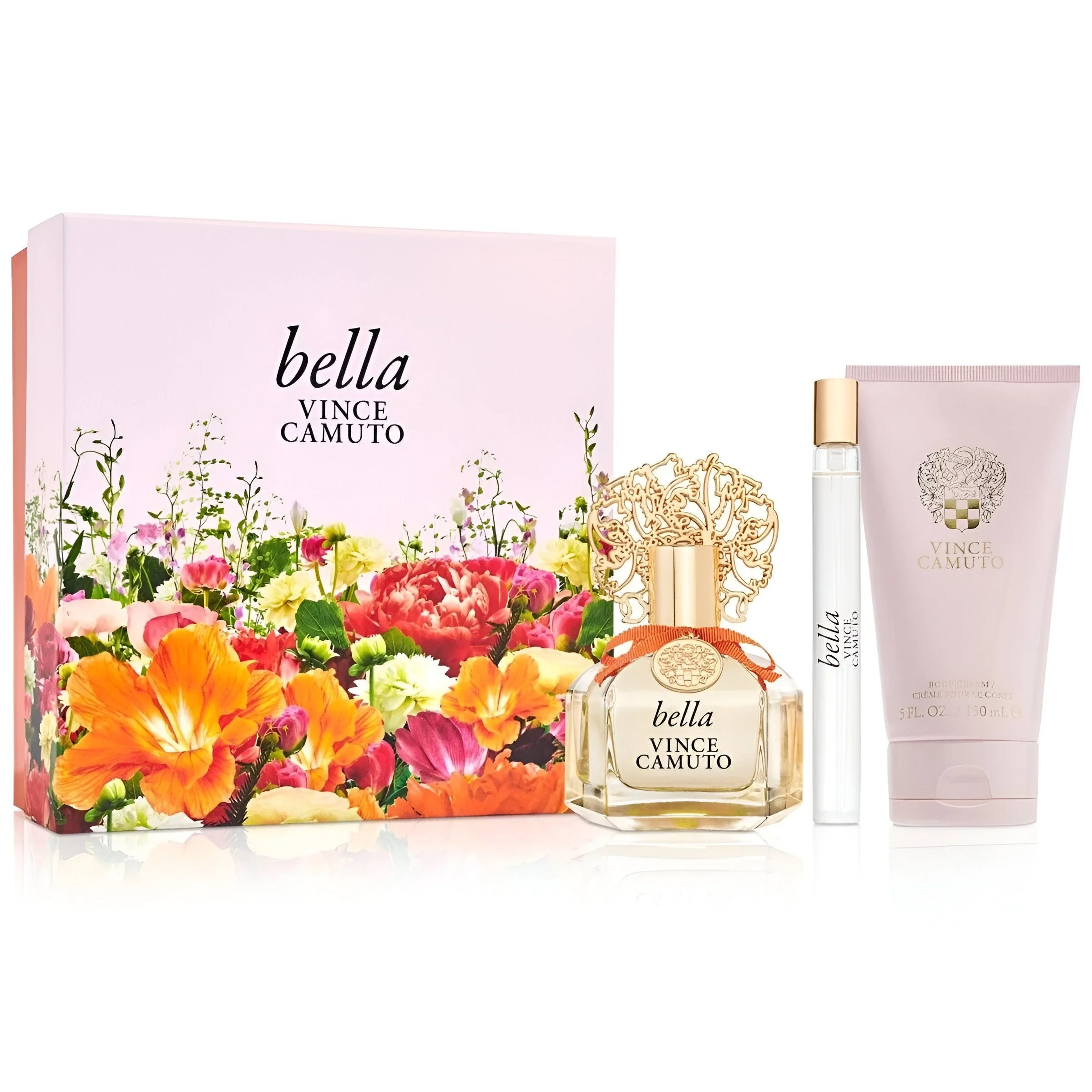 Vince Camuto Bella EDP Body Cream Gift Set For Women